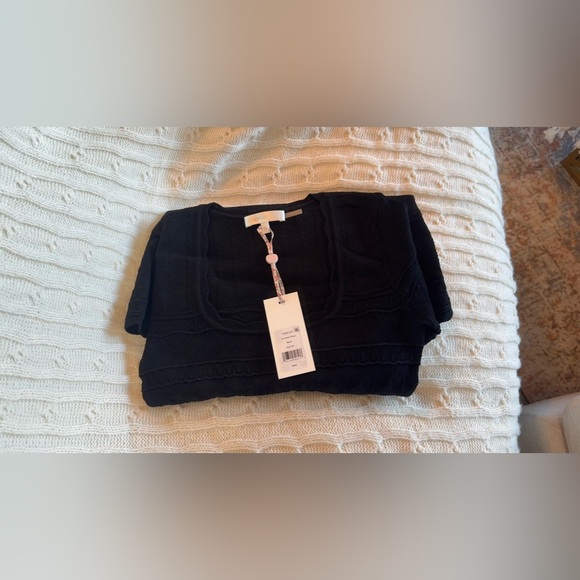 LoveShackFancy LAVENDER POINTELLE KNIT MINI DRESS, brand new with tags, no flaws - Picture 11 of 11